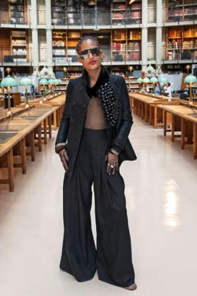 PFW - Time Front Row Melissa Alibo attends the TIME Womenswear Fall Winter 2026-2027 show as part of Paris Fashion Week on March 09, 2026 in Paris, France. Photo by Jana Call me J ABACAPRESS.COM Paris France  Copyright: xJanaxCallxmexJ ABACAx