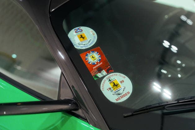 One-of-a-kind Ferrari specially made for Jamiroquai frontman Jay Kay has gone on sale for nearly £4m Story from Jam Press (Unique Green Ferrari) Pictured: The 2014 Ferrari LaFerrari. One-of-a-kind Ferrari specially made for Jamiroquai frontman Jay Kay has gone on sale for nearly £4m A unique bright green Ferrari specially made for Jamiroquai frontman Jay Kay has gone on sale for nearly £4 million. The 2014 Ferrari LaFerrari has covered just 7,000 miles since new. It is believed to be the only one of its kind to be finished in green. Its striking paintwork was inspired by the Italian tricolour, with the theme carried through into the cabin with black and green leather throughout. The hybrid hypercar also has Jamiroquai etched on its s  Copyright: xJamxPress FedericoxVecchio CourtesyxofxRMxSotheby s