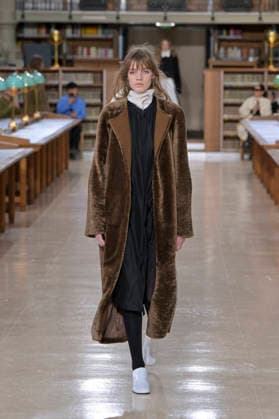 PFW - Time Runway A model walks the runway during the TIME Womenswear Fall Winter 2026-2027 show as part of Paris Fashion Week on March 09, 2026 in Paris, France. Photo by Jana Call me J ABACAPRESS.COM Paris France  Copyright: xJanaxCallxmexJ ABACAx