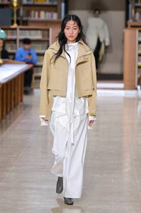PFW - Time Runway A model walks the runway during the TIME Womenswear Fall Winter 2026-2027 show as part of Paris Fashion Week on March 09, 2026 in Paris, France. Photo by Jana Call me J ABACAPRESS.COM Paris France  Copyright: xJanaxCallxmexJ ABACAx