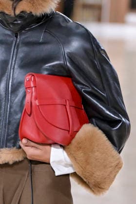 PFW - Time Runway A model, bag detail, walks the runway during the TIME Womenswear Fall Winter 2026-2027 show as part of Paris Fashion Week on March 09, 2026 in Paris, France. Photo by Jana Call me J ABACAPRESS.COM Paris France  Copyright: xJanaxCallxmexJ ABACAx