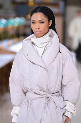 PFW - Time Runway A model walks the runway during the TIME Womenswear Fall Winter 2026-2027 show as part of Paris Fashion Week on March 09, 2026 in Paris, France. Photo by Jana Call me J ABACAPRESS.COM Paris France  Copyright: xJanaxCallxmexJ ABACAx