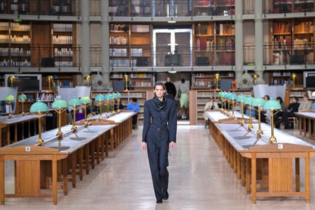 PFW - Time Runway A model walks the runway during the TIME Womenswear Fall Winter 2026-2027 show as part of Paris Fashion Week on March 09, 2026 in Paris, France. Photo by Jana Call me J ABACAPRESS.COM Paris France  Copyright: xJanaxCallxmexJ ABACAx