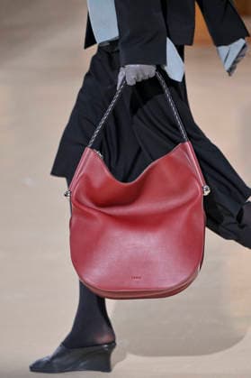 PFW - Time Runway A model, bag detail, walks the runway during the TIME Womenswear Fall Winter 2026-2027 show as part of Paris Fashion Week on March 09, 2026 in Paris, France. Photo by Jana Call me J ABACAPRESS.COM Paris France  Copyright: xJanaxCallxmexJ ABACAx