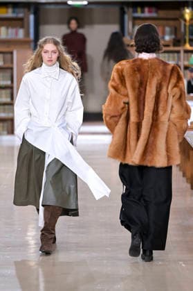 PFW - Time Runway A model walks the runway during the TIME Womenswear Fall Winter 2026-2027 show as part of Paris Fashion Week on March 09, 2026 in Paris, France. Photo by Jana Call me J ABACAPRESS.COM Paris France  Copyright: xJanaxCallxmexJ ABACAx