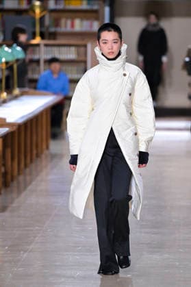 PFW - Time Runway A model walks the runway during the TIME Womenswear Fall Winter 2026-2027 show as part of Paris Fashion Week on March 09, 2026 in Paris, France. Photo by Jana Call me J ABACAPRESS.COM Paris France  Copyright: xJanaxCallxmexJ ABACAx