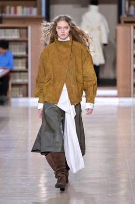 PFW - Time Runway A model walks the runway during the TIME Womenswear Fall Winter 2026-2027 show as part of Paris Fashion Week on March 09, 2026 in Paris, France. Photo by Jana Call me J ABACAPRESS.COM Paris France  Copyright: xJanaxCallxmexJ ABACAx