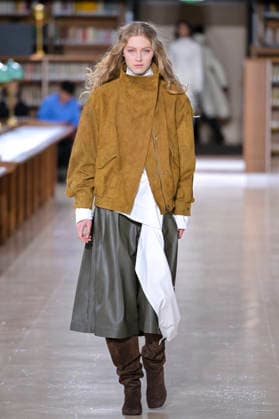 PFW - Time Runway A model walks the runway during the TIME Womenswear Fall Winter 2026-2027 show as part of Paris Fashion Week on March 09, 2026 in Paris, France. Photo by Jana Call me J ABACAPRESS.COM Paris France  Copyright: xJanaxCallxmexJ ABACAx