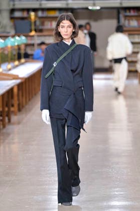 PFW - Time Runway A model walks the runway during the TIME Womenswear Fall Winter 2026-2027 show as part of Paris Fashion Week on March 09, 2026 in Paris, France. Photo by Jana Call me J ABACAPRESS.COM Paris France  Copyright: xJanaxCallxmexJ ABACAx