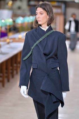 PFW - Time Runway A model walks the runway during the TIME Womenswear Fall Winter 2026-2027 show as part of Paris Fashion Week on March 09, 2026 in Paris, France. Photo by Jana Call me J ABACAPRESS.COM Paris France  Copyright: xJanaxCallxmexJ ABACAx