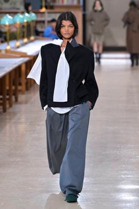 PFW - Time Runway A model walks the runway during the TIME Womenswear Fall Winter 2026-2027 show as part of Paris Fashion Week on March 09, 2026 in Paris, France. Photo by Jana Call me J ABACAPRESS.COM Paris France  Copyright: xJanaxCallxmexJ ABACAx