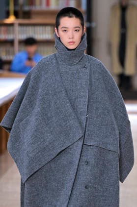 PFW - Time Runway A model walks the runway during the TIME Womenswear Fall Winter 2026-2027 show as part of Paris Fashion Week on March 09, 2026 in Paris, France. Photo by Jana Call me J ABACAPRESS.COM Paris France  Copyright: xJanaxCallxmexJ ABACAx