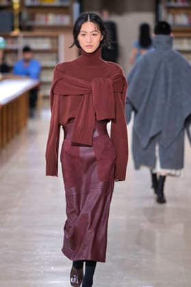PFW - Time Runway A model walks the runway during the TIME Womenswear Fall Winter 2026-2027 show as part of Paris Fashion Week on March 09, 2026 in Paris, France. Photo by Jana Call me J ABACAPRESS.COM Paris France  Copyright: xJanaxCallxmexJ ABACAx