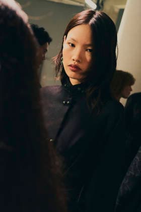 Paris Fashion Week - Women F W 26-27 Shiatzy Chen Fashion Show Backstage Paris, France Yanan Wan Paris Fashion Week - Women F W 26-27 Shiatzy Chen Fashion Show Backstage Paris, France 9th March 2026 SGPItalia id 134576_012 * Not Exclusive  Copyright: xLorenzoxCremonax