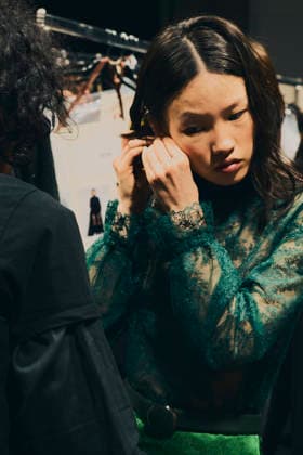 Paris Fashion Week - Women F W 26-27 Shiatzy Chen Fashion Show Backstage Paris, France Yanan Wan Paris Fashion Week - Women F W 26-27 Shiatzy Chen Fashion Show Backstage Paris, France 9th March 2026 SGPItalia id 134576_012 * Not Exclusive  Copyright: xLorenzoxCremonax