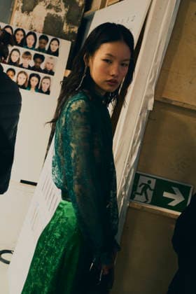 Paris Fashion Week - Women F W 26-27 Shiatzy Chen Fashion Show Backstage Paris, France Yanan Wan Paris Fashion Week - Women F W 26-27 Shiatzy Chen Fashion Show Backstage Paris, France 9th March 2026 SGPItalia id 134576_012 * Not Exclusive  Copyright: xLorenzoxCremonax