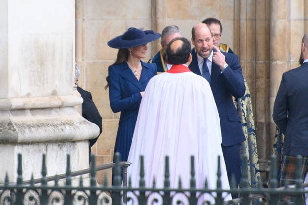 Commonwealth Day Service 2026 Departures at Westminster Abbey, London Catherine - Princess of Wales and William - Prince of Wales depart a Commonwealth Day Service at Westminster Abbey, London, England, UK on Monday 9 March, 2026., Credit:Justin Ng Avalon UK, England, London, Westminster Abbey  Copyright: xJustinxNgx xAvalonx 1081547135