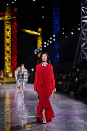 PFW - Chanel Runway A model walks the runway during the Chanel Womenswear Fall Winter 2026-2027 show as part of Paris Fashion Week on March 09, 2026 in Paris, France. Photo by Franck Castel ABACAPRESS.COM Paris France  Copyright: xCastelxFranck ABACAx