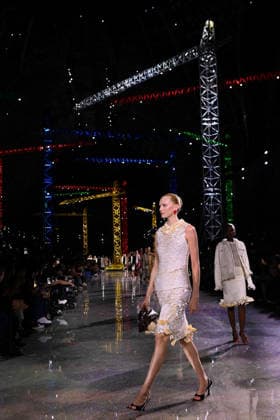 PFW - Chanel Runway A model walks the runway during the Chanel Womenswear Fall Winter 2026-2027 show as part of Paris Fashion Week on March 09, 2026 in Paris, France. Photo by Franck Castel ABACAPRESS.COM Paris France  Copyright: xCastelxFranck ABACAx
