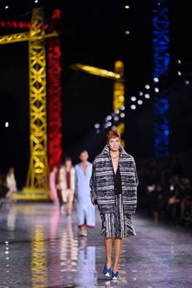 PFW - Chanel Runway A model walks the runway during the Chanel Womenswear Fall Winter 2026-2027 show as part of Paris Fashion Week on March 09, 2026 in Paris, France. Photo by Franck Castel ABACAPRESS.COM Paris France  Copyright: xCastelxFranck ABACAx