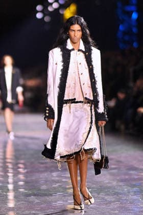 PFW - Chanel Runway A model walks the runway during the Chanel Womenswear Fall Winter 2026-2027 show as part of Paris Fashion Week on March 09, 2026 in Paris, France. Photo by Franck Castel ABACAPRESS.COM Paris France  Copyright: xCastelxFranck ABACAx