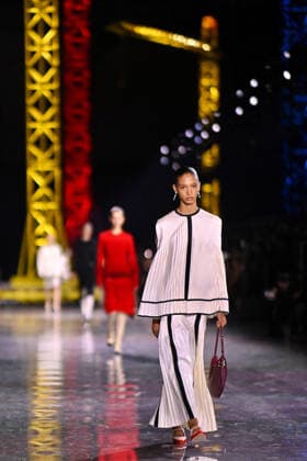 PFW - Chanel Runway A model walks the runway during the Chanel Womenswear Fall Winter 2026-2027 show as part of Paris Fashion Week on March 09, 2026 in Paris, France. Photo by Franck Castel ABACAPRESS.COM Paris France  Copyright: xCastelxFranck ABACAx