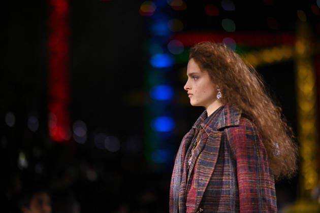 PFW - Chanel Runway A model walks the runway during the Chanel Womenswear Fall Winter 2026-2027 show as part of Paris Fashion Week on March 09, 2026 in Paris, France. Photo by Franck Castel ABACAPRESS.COM Paris France  Copyright: xCastelxFranck ABACAx