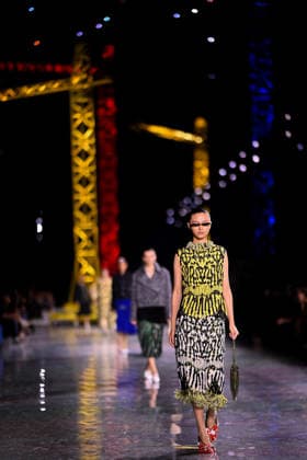 PFW - Chanel Runway A model walks the runway during the Chanel Womenswear Fall Winter 2026-2027 show as part of Paris Fashion Week on March 09, 2026 in Paris, France. Photo by Franck Castel ABACAPRESS.COM Paris France  Copyright: xCastelxFranck ABACAx