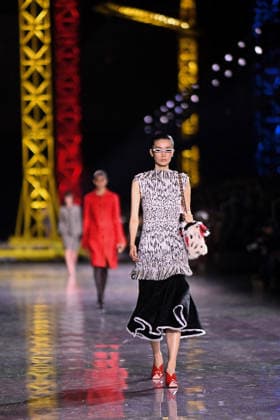 PFW - Chanel Runway A model walks the runway during the Chanel Womenswear Fall Winter 2026-2027 show as part of Paris Fashion Week on March 09, 2026 in Paris, France. Photo by Franck Castel ABACAPRESS.COM Paris France  Copyright: xCastelxFranck ABACAx