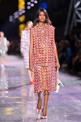 PFW - Chanel Runway A model walks the runway during the Chanel Womenswear Fall Winter 2026-2027 show as part of Paris Fashion Week on March 09, 2026 in Paris, France. Photo by Franck Castel ABACAPRESS.COM Paris France  Copyright: xCastelxFranck ABACAx