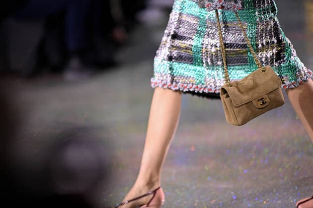 PFW - Chanel Runway A model walks the runway during the Chanel Womenswear Fall Winter 2026-2027 show as part of Paris Fashion Week on March 09, 2026 in Paris, France. Photo by Franck Castel ABACAPRESS.COM Paris France  Copyright: xCastelxFranck ABACAx