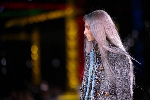 PFW - Chanel Runway A model walks the runway during the Chanel Womenswear Fall Winter 2026-2027 show as part of Paris Fashion Week on March 09, 2026 in Paris, France. Photo by Franck Castel ABACAPRESS.COM Paris France  Copyright: xCastelxFranck ABACAx