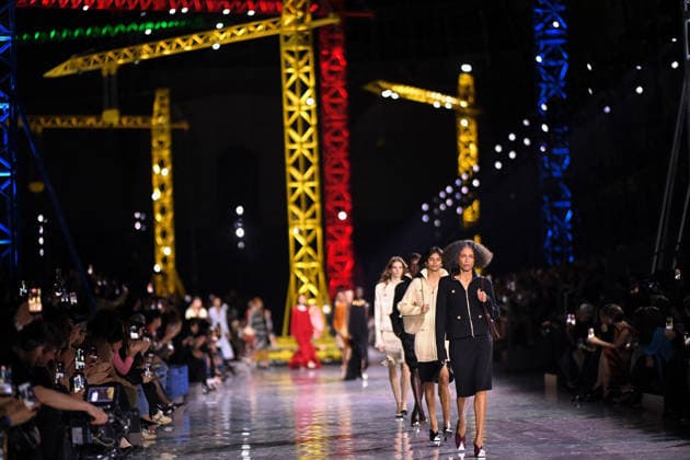 PFW - Chanel Runway A model walks the runway during the Chanel Womenswear Fall Winter 2026-2027 show as part of Paris Fashion Week on March 09, 2026 in Paris, France. Photo by Franck Castel ABACAPRESS.COM Paris France  Copyright: xCastelxFranck ABACAx