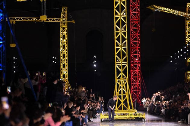 PFW - Chanel Runway Matthieu Blazy, walks the runway during the Chanel Womenswear Fall Winter 2026-2027 show as part of Paris Fashion Week on March 09, 2026 in Paris, France. Photo by Franck Castel ABACAPRESS.COM Paris France  Copyright: xCastelxFranck ABACAx