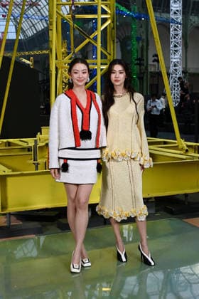 PFW - Chanel Photocall Miu Natsha Taechamongkalapiwat and Lorena Lalina Schuett attends the Chanel Womenswear Fall Winter 2026-2027 show as part of Paris Fashion Week on March 09, 2026 in Paris, France. Photo by Franck Castel ABACAPRESS.COM Paris France  Copyright: xCastelxFranck ABACAx