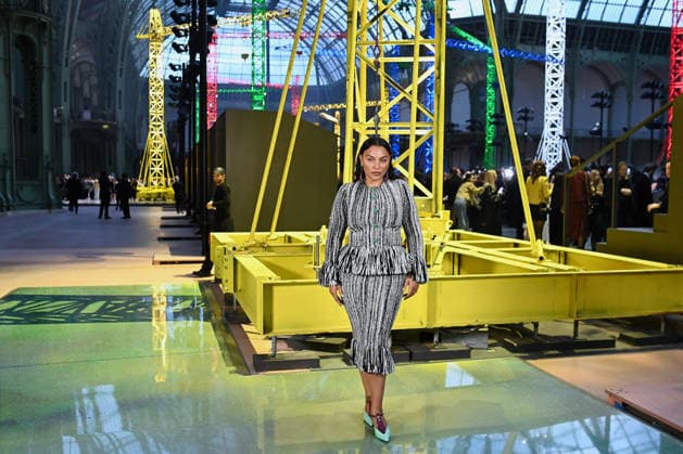 PFW - Chanel Photocall Paloma Elsesser attends the Chanel Womenswear Fall Winter 2026-2027 show as part of Paris Fashion Week on March 09, 2026 in Paris, France. Photo by Franck Castel ABACAPRESS.COM Paris France  Copyright: xCastelxFranck ABACAx