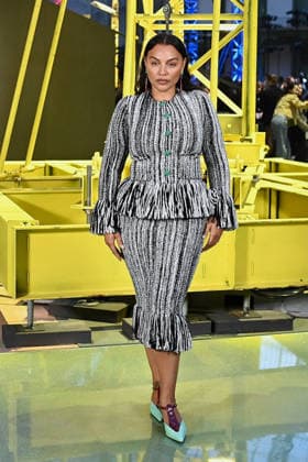 PFW - Chanel Photocall Paloma Elsesser attends the Chanel Womenswear Fall Winter 2026-2027 show as part of Paris Fashion Week on March 09, 2026 in Paris, France. Photo by Franck Castel ABACAPRESS.COM Paris France  Copyright: xCastelxFranck ABACAx