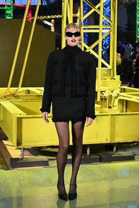 PFW - Chanel Photocall Singer Angele attends the Chanel Womenswear Fall Winter 2026-2027 show as part of Paris Fashion Week on March 09, 2026 in Paris, France. Photo by Franck Castel ABACAPRESS.COM Paris France  Copyright: xCastelxFranck ABACAx