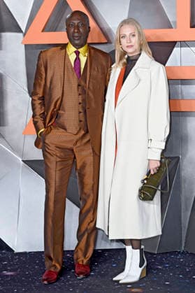 Ozwald Boateng and Hanna Hultberg at the premiere of the movie Project Hail Mary The Astronaut at Cineworld Leicester Square London, 09 03 2026 Foto:xS.xVasx xFuturexImagex astronaut_6306