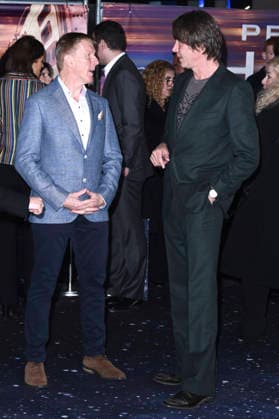 Tim Peake and Brian Cox at the premiere of the movie Project Hail Mary The Astronaut at Cineworld Leicester Square London, 09 03 2026 Foto:xS.xVasx xFuturexImagex astronaut_6339