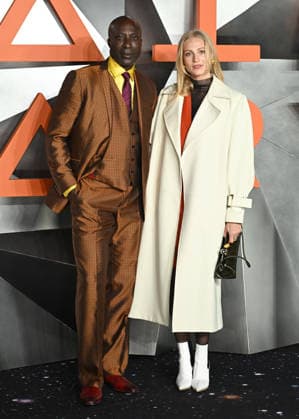 Ozwald Boateng and Hanna Hultberg attends Project Hail Mary World Premiere at Cineworld Leicester Square in London, England. UK. Monday 9th March 2026. Copyright: xJamesxWarrenx ae6p5656