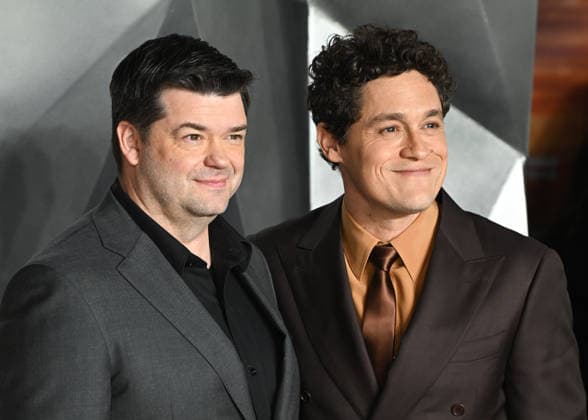 Chris Miller and Phil Lord attends Project Hail Mary World Premiere at Cineworld Leicester Square in London, England. UK. Monday 9th March 2026. Copyright: xJamesxWarrenx ae6p5589