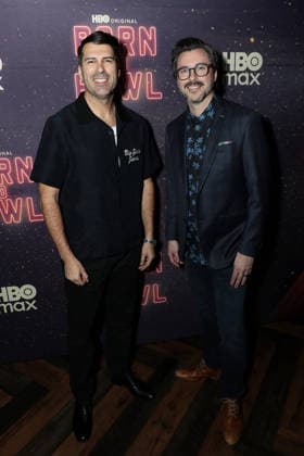 World premiere of HBO original documentary series Born To Bowl at Lucky Strike Times Square Featuring: (L-R) James Lee Hernandez (Director) and Brian Lazarte (Director) Where: New York, New York, United States When: 09 Mar 2026 Credit: Marion Curtis StarPix for HBO INSTARimages EDITORIAL USE ONLY. NOT FOR USE BY NEWSPAPERS BASED IN THE UK. Copyright: xMarionxCurtisx xStarPixxforxHBOx instar55541954
