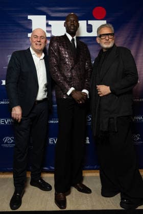 Francesco Maio, Badara Ndiaye, guest Soirée de lancement du magazine Lui à lhôtel Bowmann à Paris le 9 mars 2026 Julien Sarkissian Bestimage Launch party for Lui magazine at the Bowmann Hotel in Paris on 9 March 2026 Paris France  Copyright: xJulienxSarkissianx xBestimagexJulienxSarkissianx xBestimagex
