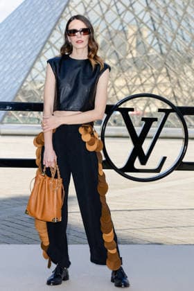Stacy Martin au photocall du défilé Louis Vuitton Collection Femme Prêt à Porter Automne Hiver 2026 2027 lors de la Fashion Week de Paris, le 10 mars 2026 Olivier Borde Bestimage Photocall of Louis Vuitton Women Ready to Wear Fall Winter 2026 2027 Collection fashion show, during Paris Fashion Week on march 10 2026 Paris France  Copyright: xOLIVIERxBORDEx xBESTIMAGExOLIVIERxBORDEx xBESTIMAGEx