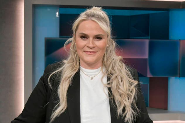 Christina Scheib on the ARD talk show hart aber fair in Studio Adlershof Berlin, 09 03 2026 Foto:xM.xBehrensx xFuturexImagex hart_fair0903_6312