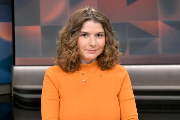 Özge Inan on the ARD talk show hart aber fair in Studio Adlershof Berlin, 09 03 2026 Foto:xM.xBehrensx xFuturexImagex hart_fair0903_6330