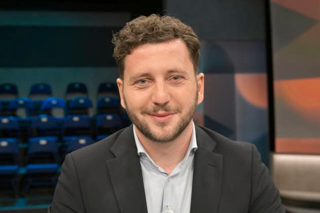Felix Banaszak on the ARD talk show hart aber fair in Studio Adlershof Berlin, 09 03 2026 Foto:xM.xBehrensx xFuturexImagex hart_fair0903_6335