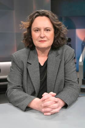 Jana Hensel on the ARD talk show hart aber fair in Studio Adlershof Berlin, 09 03 2026 Foto:xM.xBehrensx xFuturexImagex hart_fair0903_6336