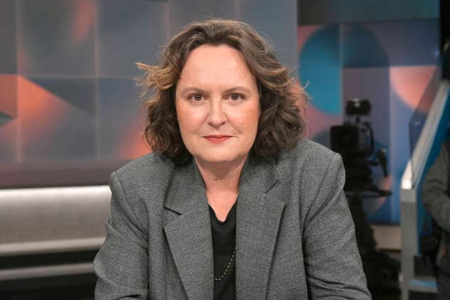 Jana Hensel on the ARD talk show hart aber fair in Studio Adlershof Berlin, 09 03 2026 Foto:xM.xBehrensx xFuturexImagex hart_fair0903_6340